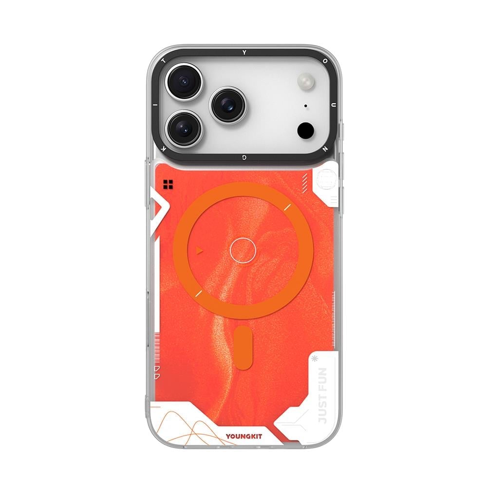 Apple iPhone 17 Pro Max Kılıf M-safe Şarj Özellikli Raptic Aramid Skin Transform Serisi Kapak