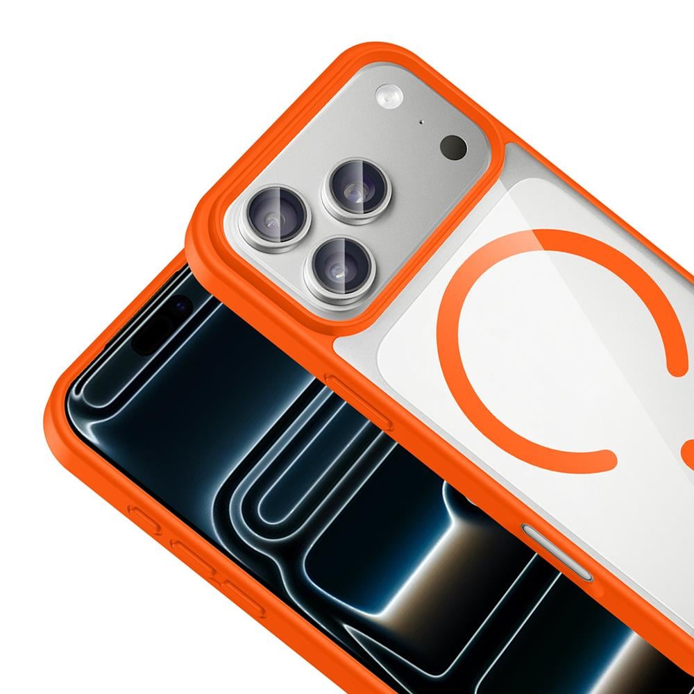 Apple iPhone 17 Pro Max Kılıf M-safe Wireless Şarj Özellikli Silikon Zore Ege Kapak