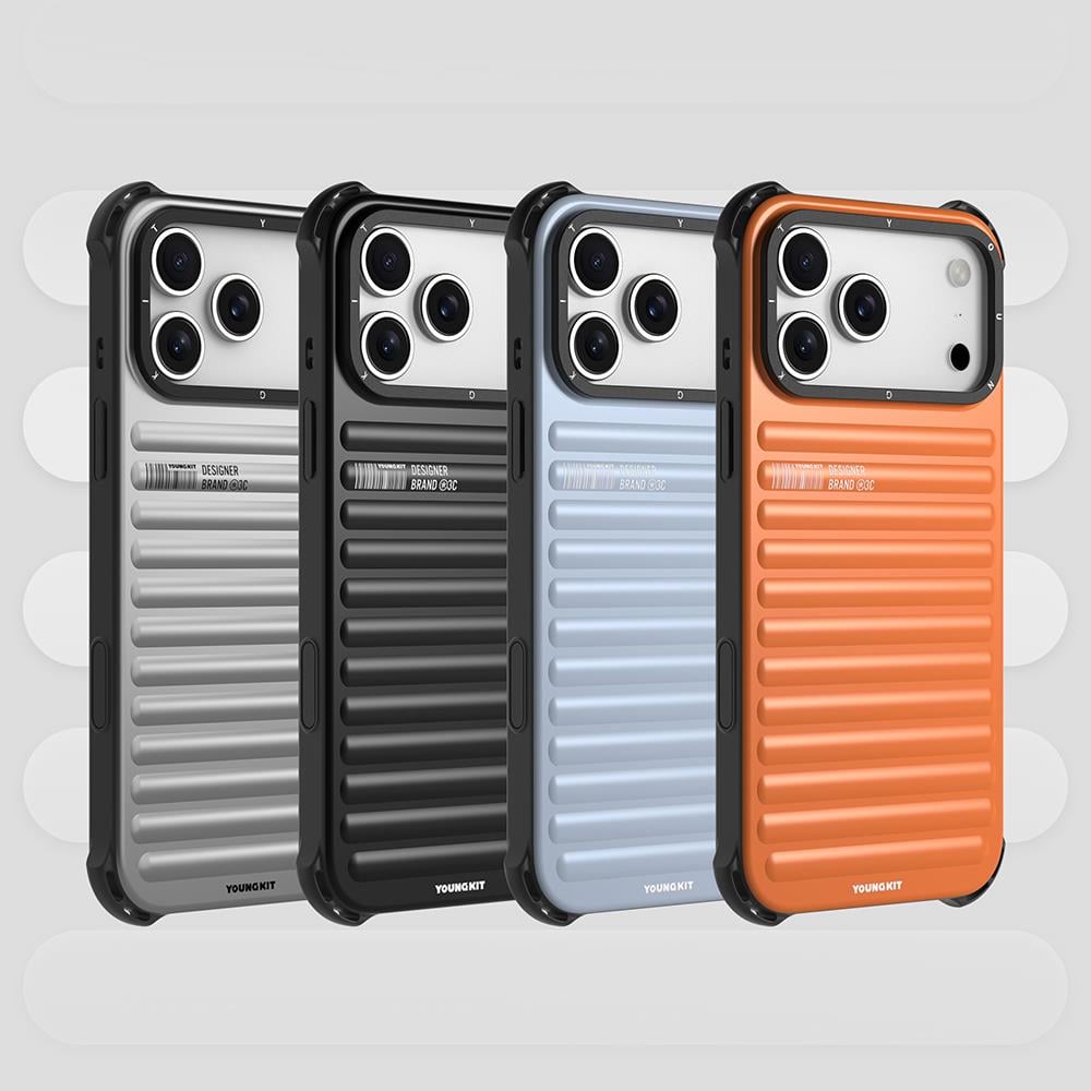 Apple iPhone 17 Pro Max Kılıf Mat Renkli Tasarım Youngkit True Color Serisi Kapak