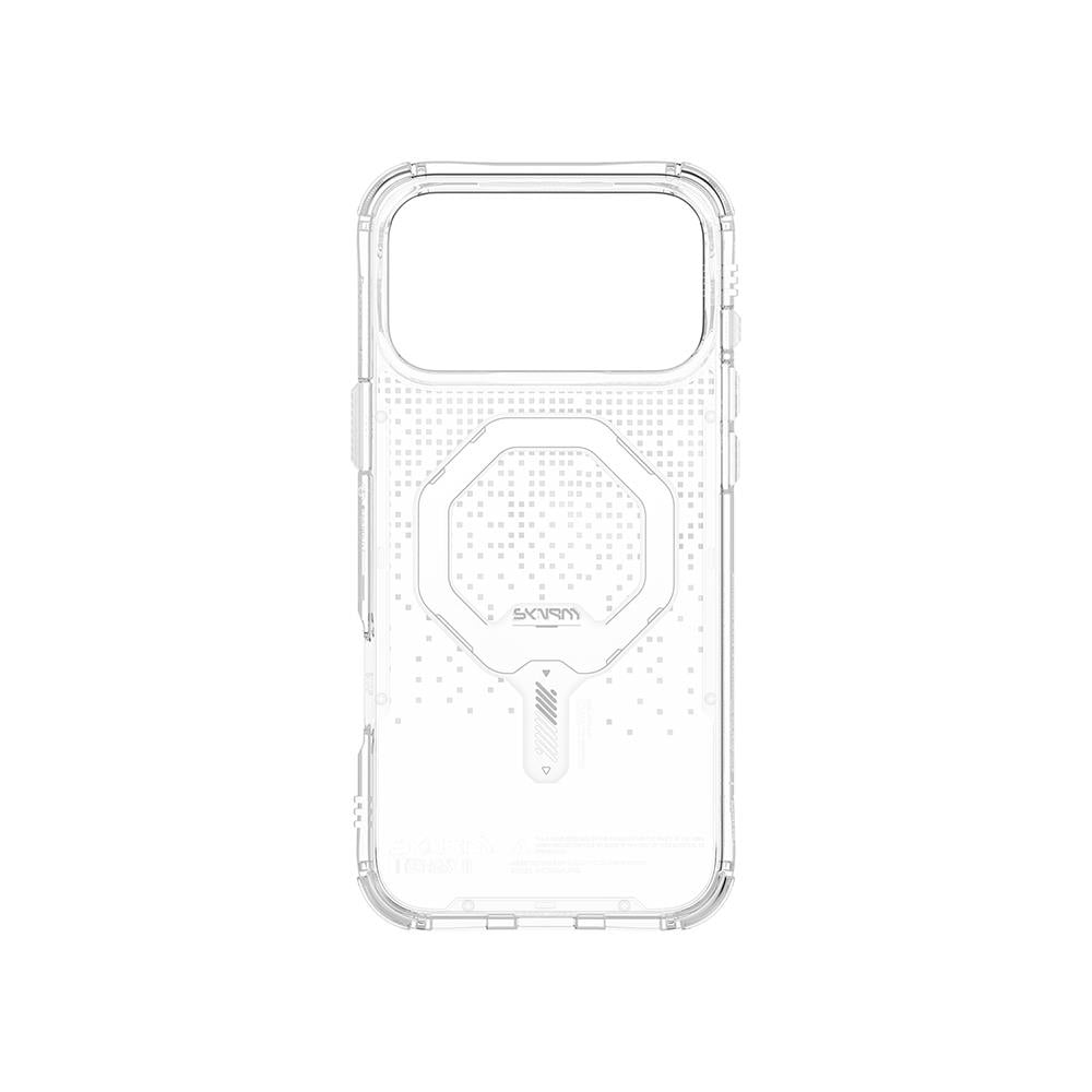 Apple iPhone 17 Pro Max Kılıf Skinarma M-Safe Şarj Özellikli IML Baskılı Holografik MYST Kapak