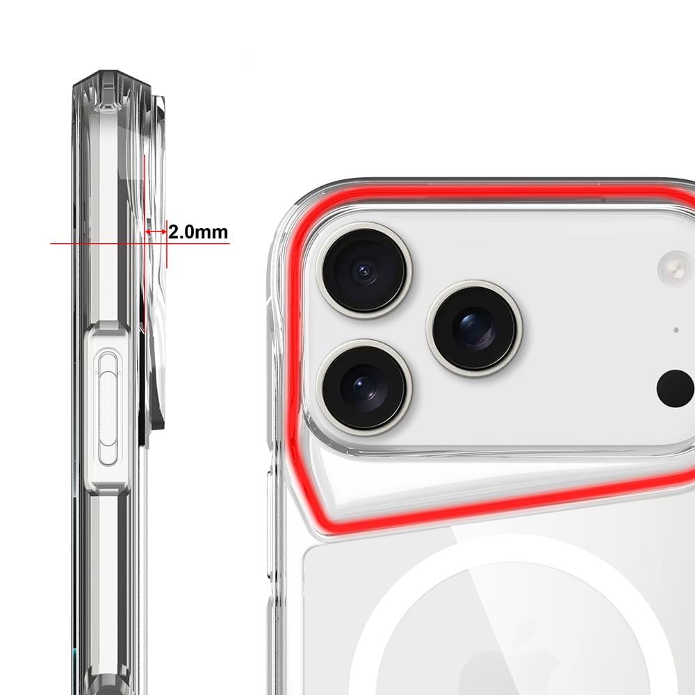 Apple iPhone 17 Pro Max Kılıf Zore M-safe Şarj Özellikli T-Max M-safe Kapak