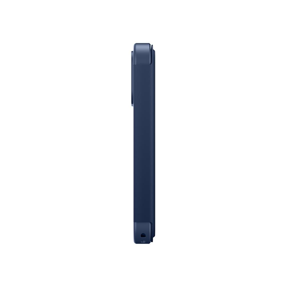 Apple iPhone 17 Pro Max PU Kartlıklı Kapaklı Amazingthing Glamour Foilo Serisi Kılıf