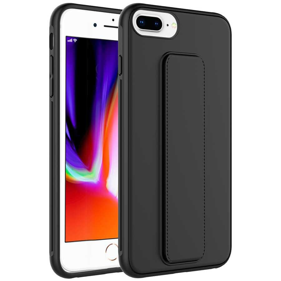 Apple iPhone 8 Plus Kılıf Zore Qstand Kapak