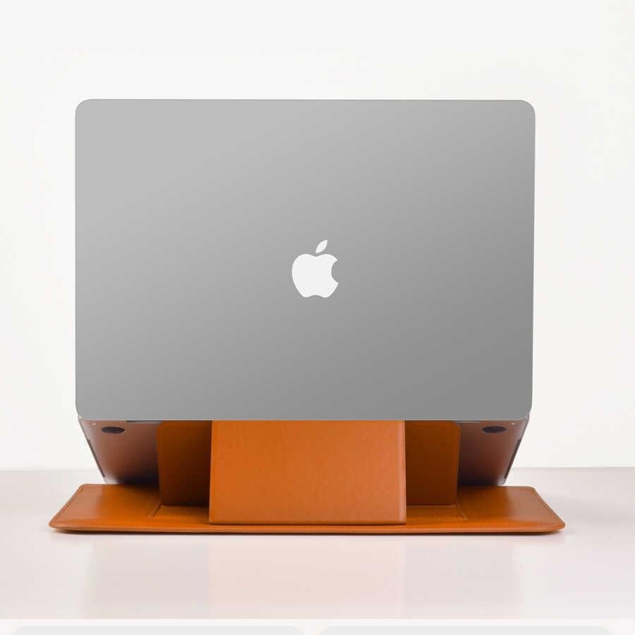 Apple Macbook 14.2' 2021 Wiwu Macbook Skin Pro Portable Stand Kılıf