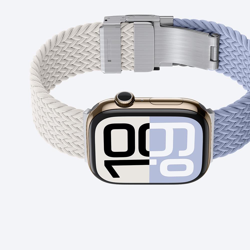 Apple Watch 10 46mm Amazingthing Glamour Blend Hasır Kordon