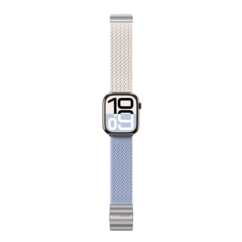 Apple Watch 10 46mm Amazingthing Glamour Blend Hasır Kordon