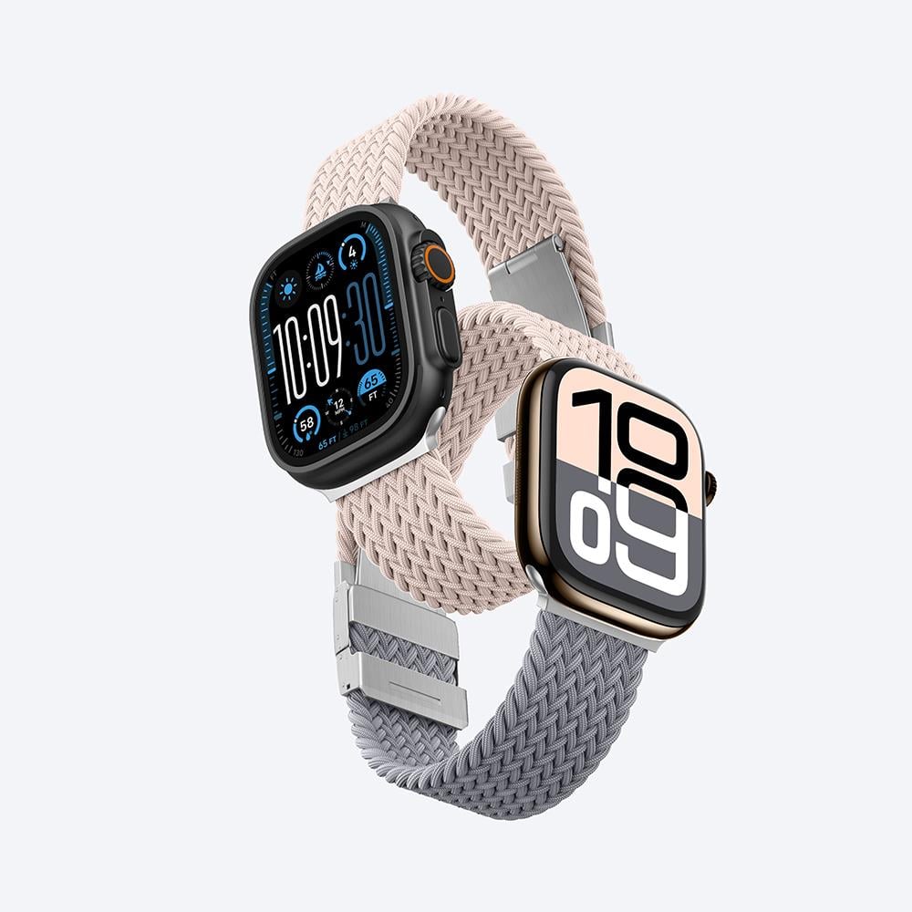 Apple Watch 10 46mm Amazingthing Glamour Blend Hasır Kordon