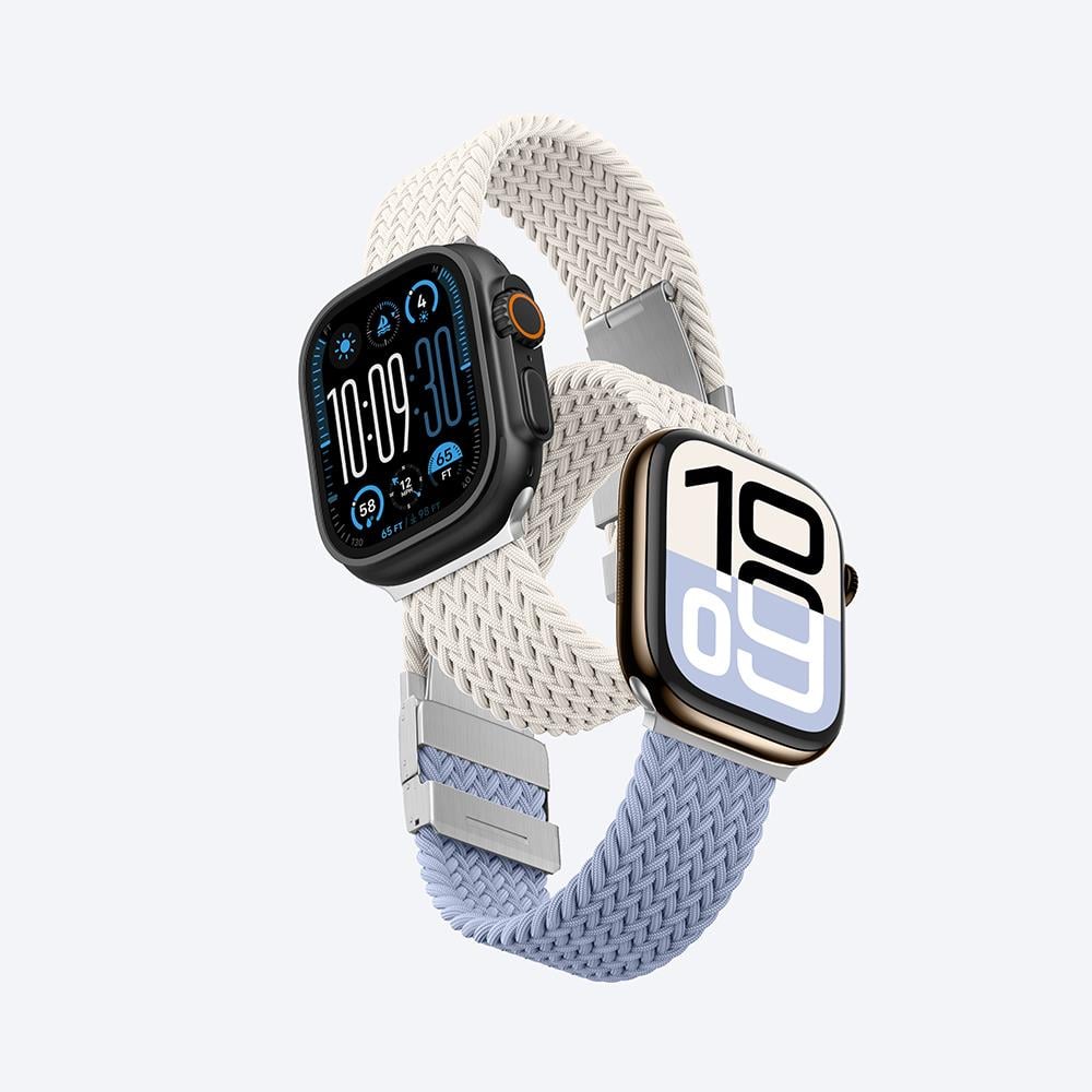 Apple Watch 10 46mm Amazingthing Glamour Blend Hasır Kordon