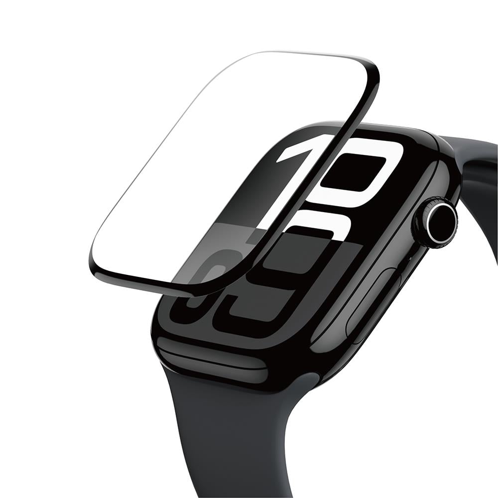 Apple Watch 10 46mm Amazingthing Radix Protective Parmak İzi Bırakmayan HD Ekran Koruyucu Film + Kolay Uygulama Aparatı