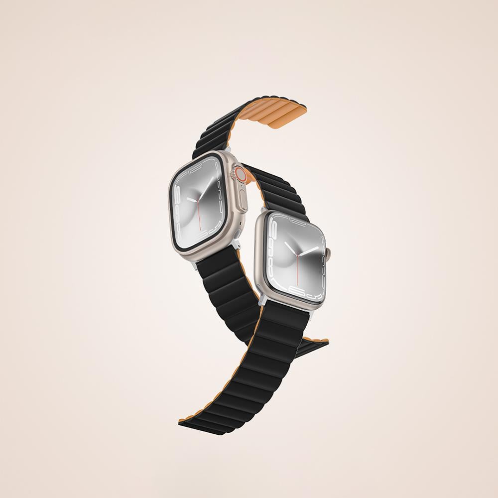Apple Watch 10 46mm Amazingthing Smoothie Mag Magnetik Tak Çıkar Silikon Strap Kayış