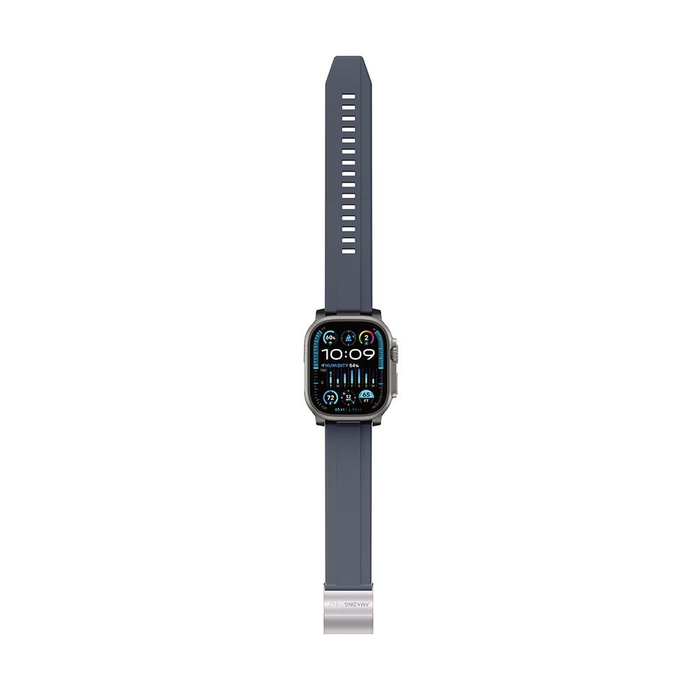 Apple Watch 10 46mm Amazingthing Titan Chrono Silikon Kordon