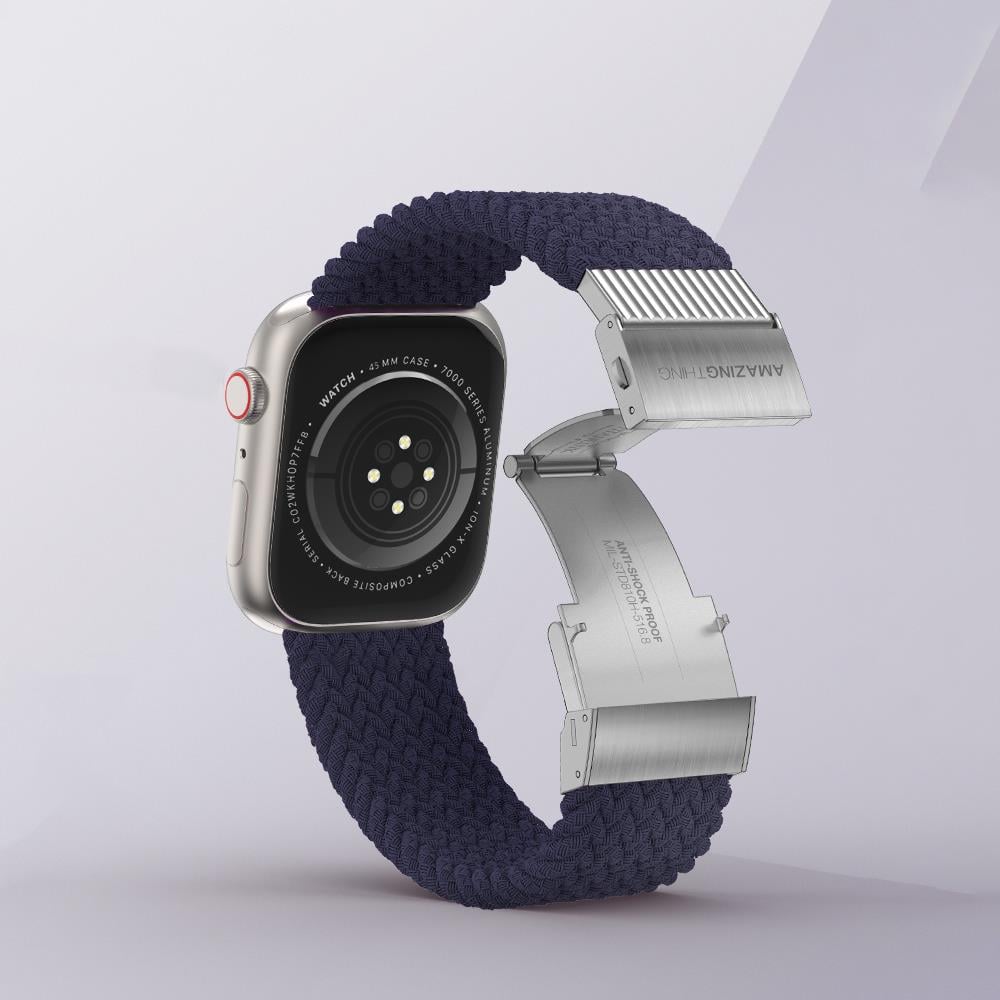 Apple Watch 7 41mm Amazingthing Titan Weave 2 Sport Örgü Kordon