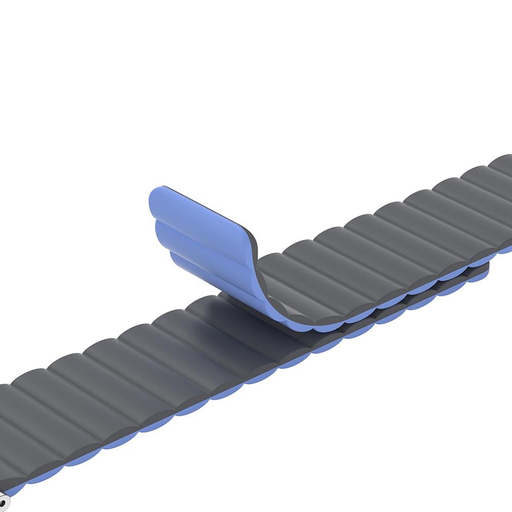 Apple Watch 7 45mm Amazingthing Smoothie Mag Magnetik Tak Çıkar Silikon Strap Kayış