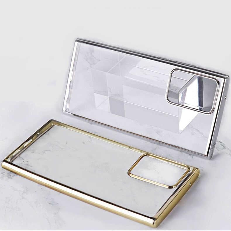 Galaxy Note 20 Ultra Benks Magic Glitz Ultra-Thin Transparent Protective Soft Kapak