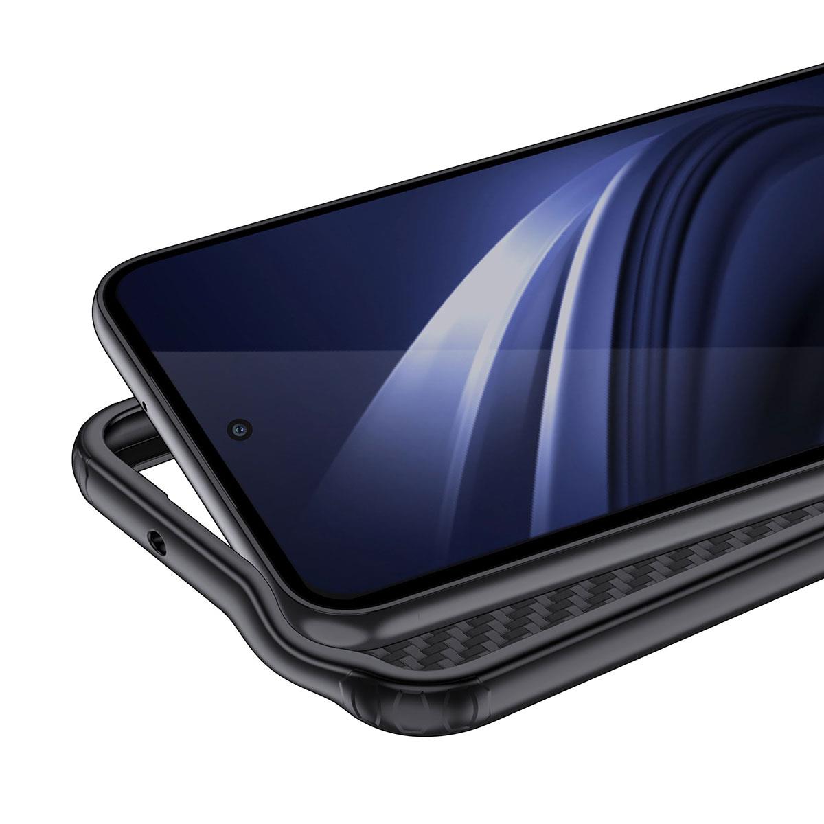 Galaxy S23 Kılıf Aramid Karbon Fiber M-safe Özellikli Wlons Radison Kapak