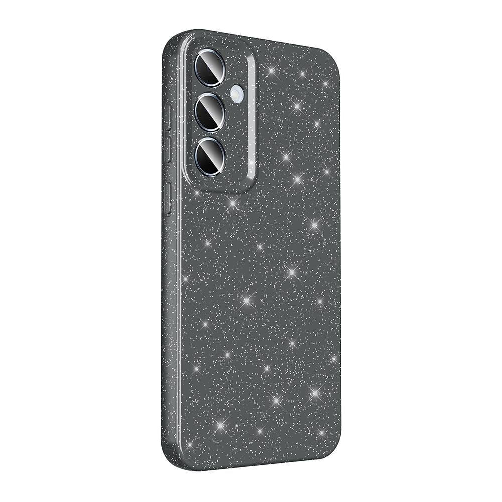 Galaxy S24 Plus Kılıf Kamera Korumalı Simli Lüks Zore Koton Kapak