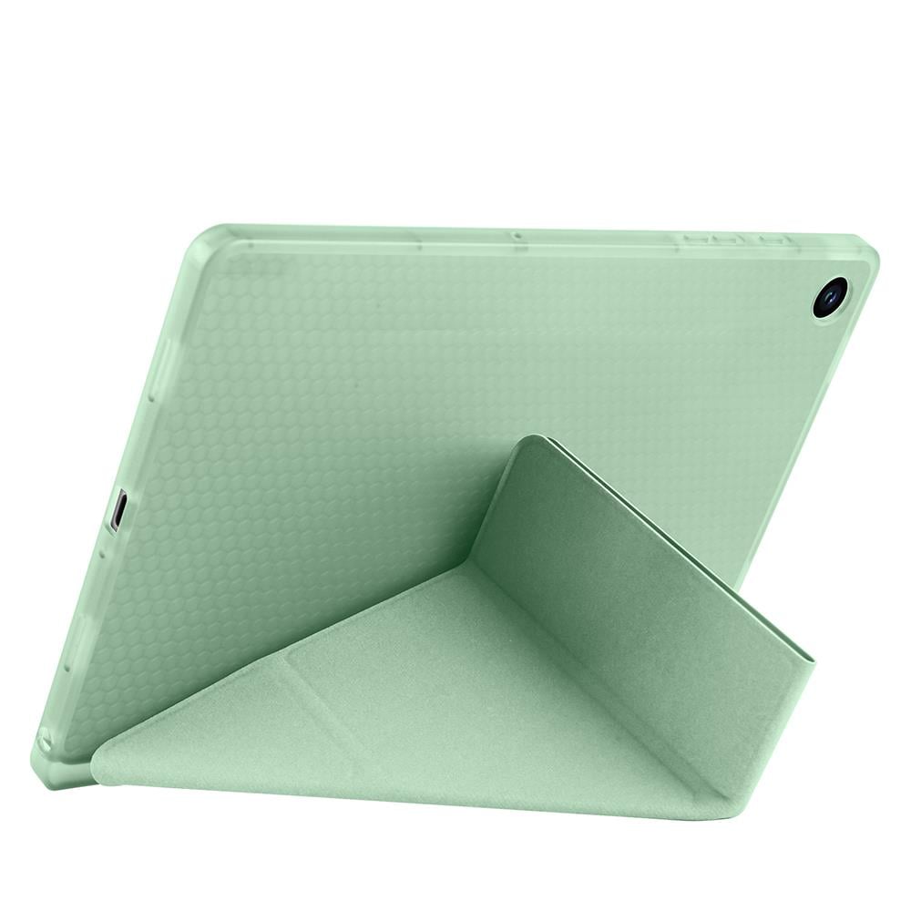 Galaxy Tab A11 Plus Kılıf Zore Tri Folding Kalem Bölmeli Standlı Kılıf