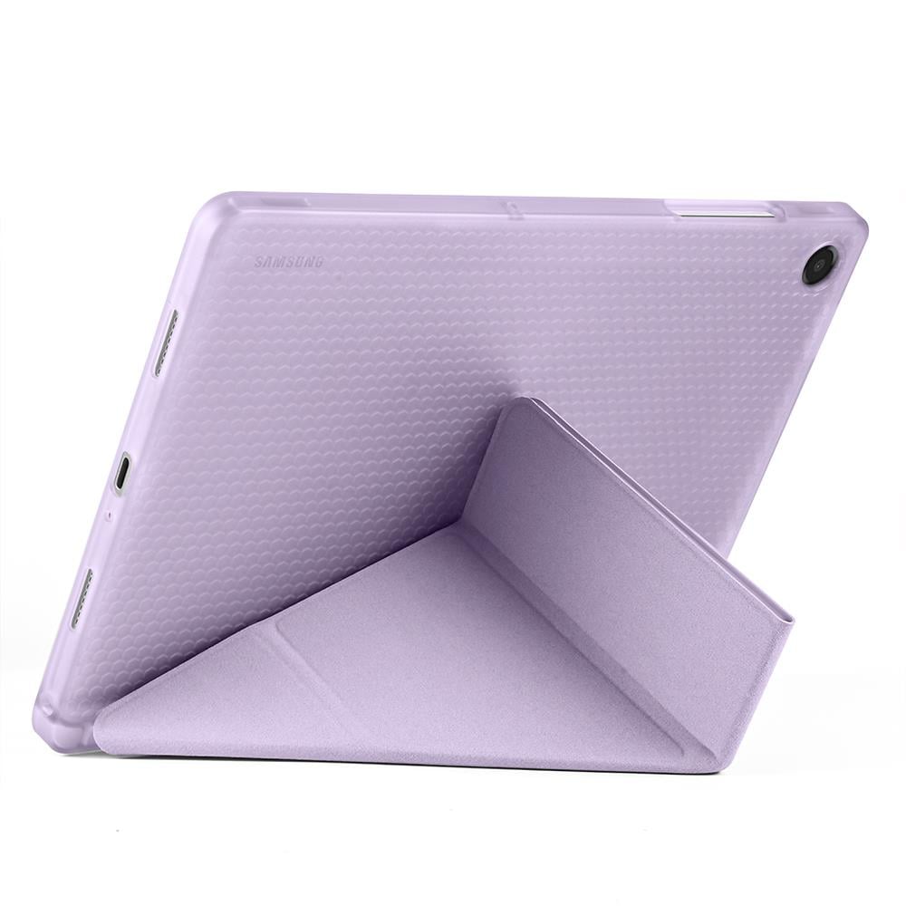 Galaxy Tab A11 Plus Kılıf Zore Tri Folding Kalem Bölmeli Standlı Kılıf