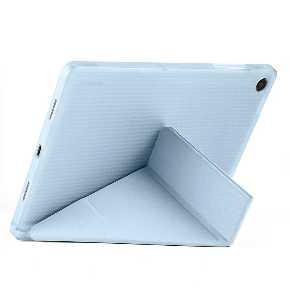 Galaxy Tab A11 Plus Kılıf Zore Tri Folding Kalem Bölmeli Standlı Kılıf