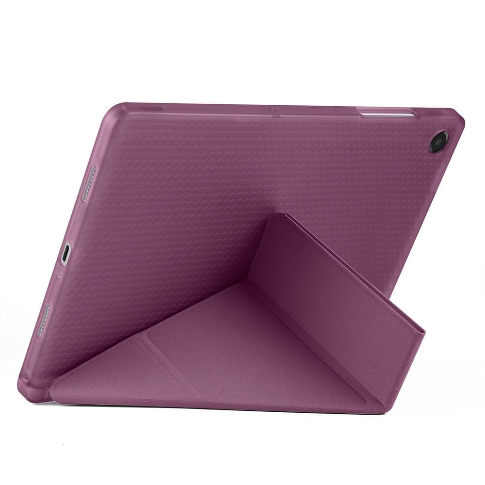 Galaxy Tab A9 Kılıf Zore Tri Folding Kalem Bölmeli Standlı Kılıf