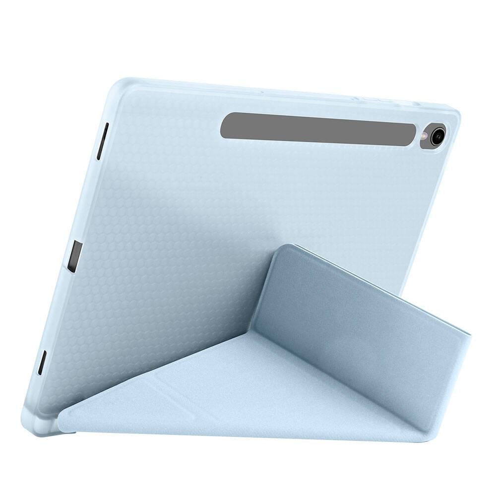 Galaxy Tab S9 Kılıf Zore Tri Folding Kalem Bölmeli Standlı Kılıf