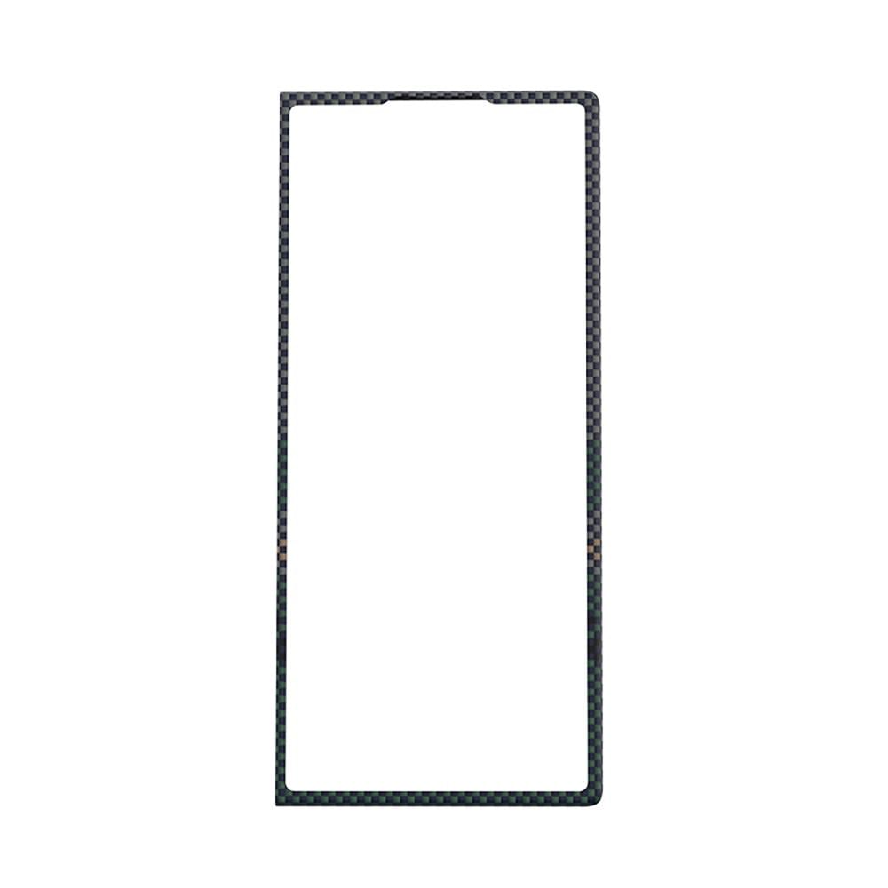 Galaxy Z Fold 7 Kılıf M-safe Şarj Özellikli Karbon Fiber Tasarımlı Benks Aurora ArmorAir Kevlar Kapak