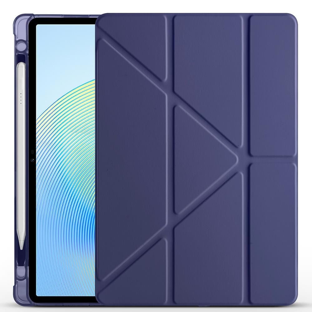 Honor Pad X8A Kılıf Zore Tri Folding Kalem Bölmeli Standlı Kılıf