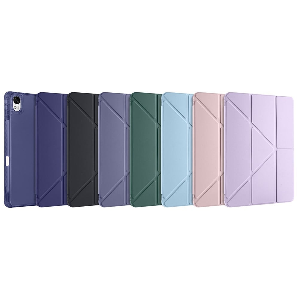 Huawei Matepad 11.5 2025 Kılıf Zore Tri Folding Kalem Bölmeli Standlı Kılıf