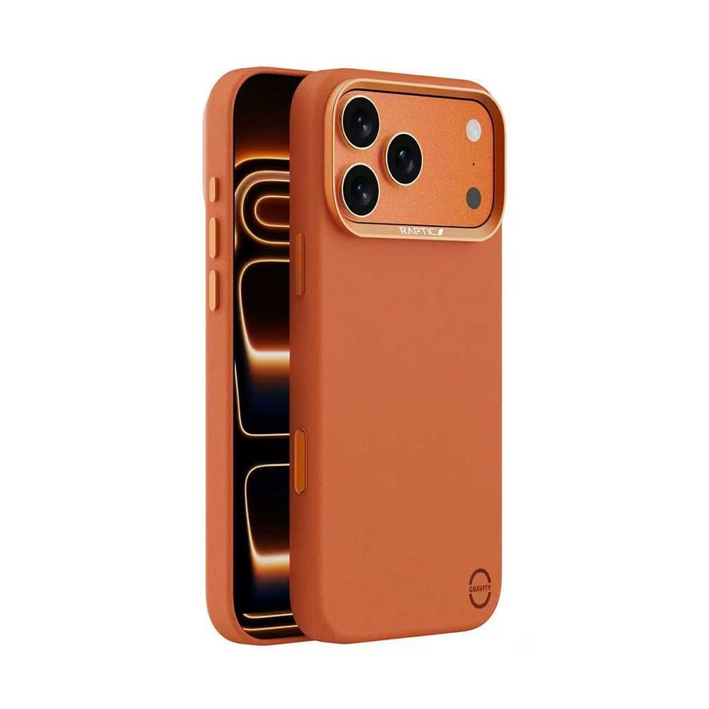 iPhone 17 Pro Max Kılıf M-Safe Şarj Özellikli Polimerik Deri Raptic Urban Nano Kapak