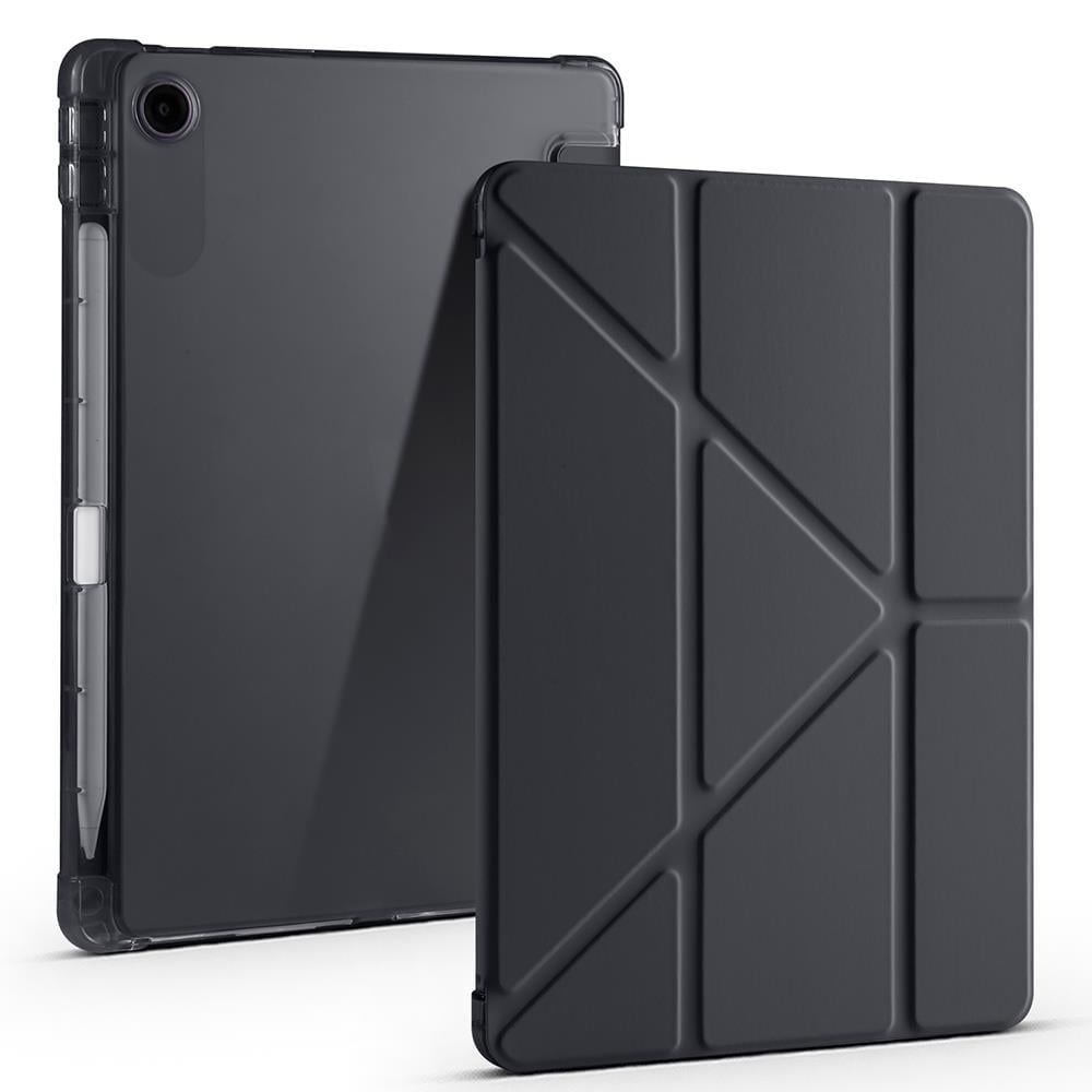 Lenovo Tab TB-311FU Kılıf Zore Tri Folding Kalem Bölmeli Standlı Kılıf