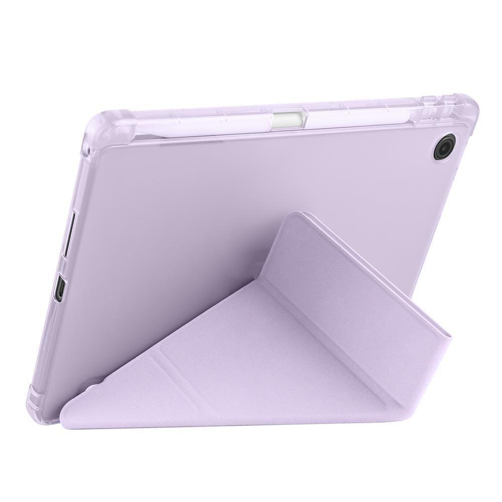 Lenovo Tab TB-311FU Kılıf Zore Tri Folding Kalem Bölmeli Standlı Kılıf