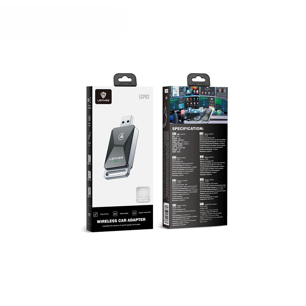 Lenyes LCP02 USB Bluetooth 5.0 Wireless Transmitter Adaptör