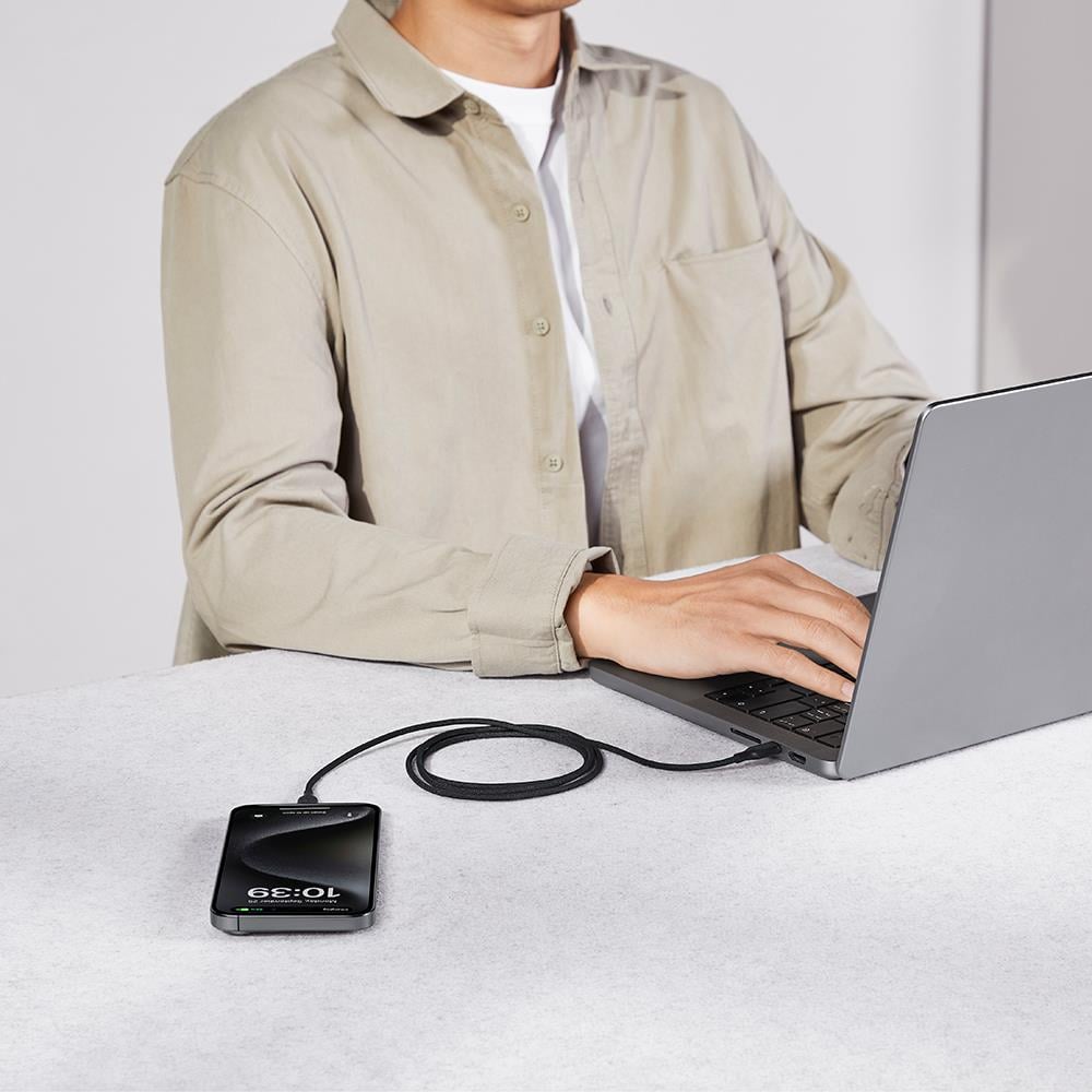 Pitaka Flex Braided Örgülü Tasarımlı Type-C to Type-C PD Data ve Şarj Kablosu 60W 1.2M