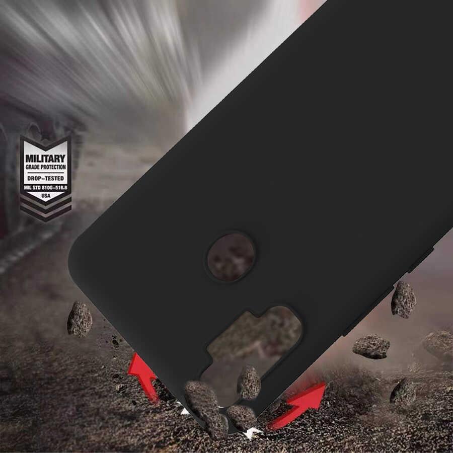 Tecno Spark 7 Pro Kılıf Zore Biye Silikon