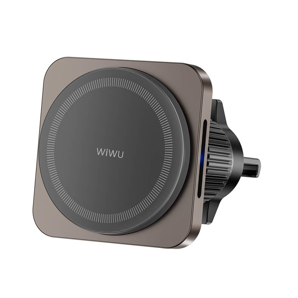 Wiwu CH-318 Magneto Serisi M-safe Şarj Özellikli Havalandırma Tasarım Araç Telefon Tutucu