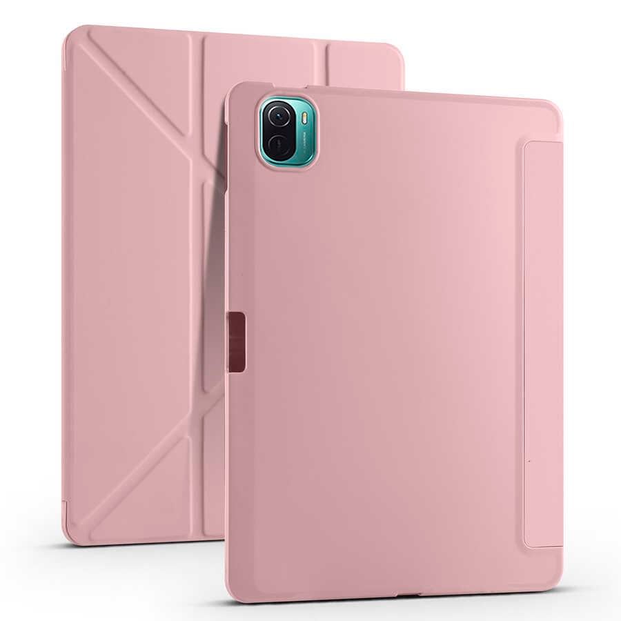 Xiaomi Mi Pad 5 Kılıf Zore Tri Folding Kalem Bölmeli Standlı Kılıf