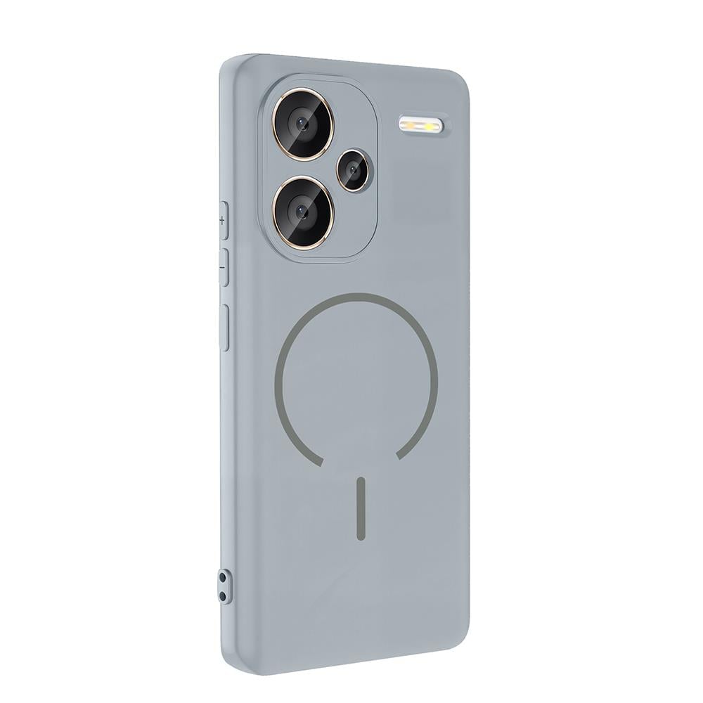 Xiaomi Redmi Note 13 Pro Plus 5G Kılıf M-safe Şarj Özellikli Zore Meta Kapak