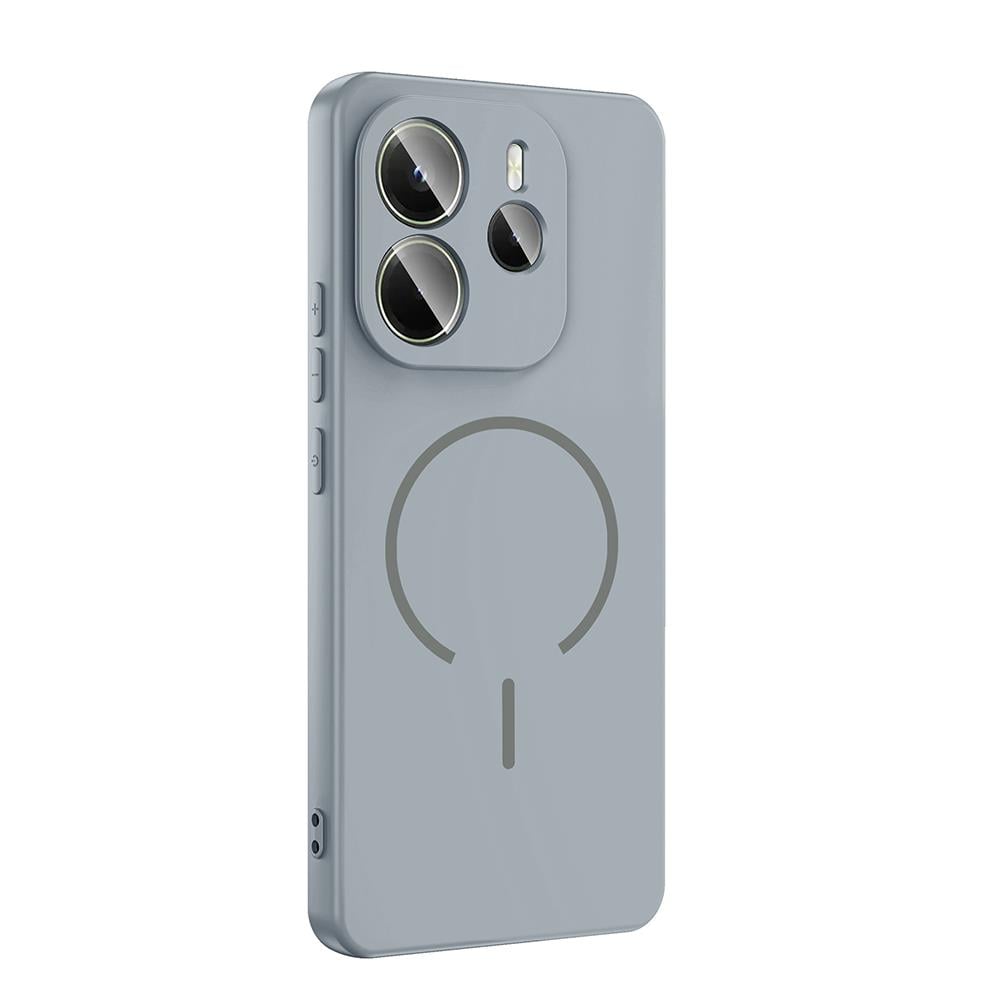 Xiaomi Redmi Note 14 4G Kılıf M-safe Şarj Özellikli Zore Meta Kapak