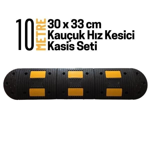 10 Metre Kauçuk Hız Kesici Kasis Seti 30x33 cmHYL3033K-1010 Metre Kauçuk Hız Kesici Kasis Seti 30x33 cm