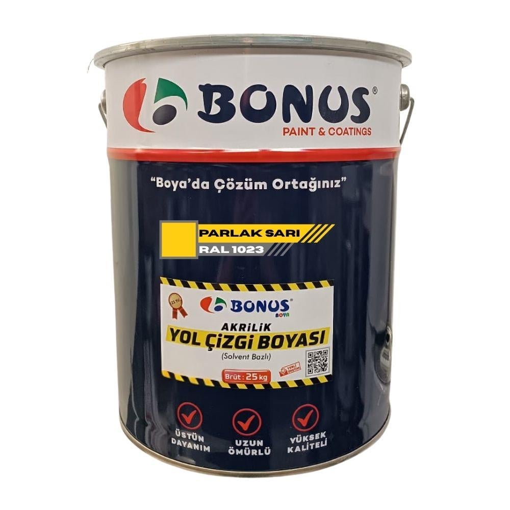 Parlak Sarı Akrilik Zemin Boyası 25 Kg – RAL 1023HTBOYA020Parlak Sarı Akrilik Zemin Boyası 25 Kg – RAL 1023