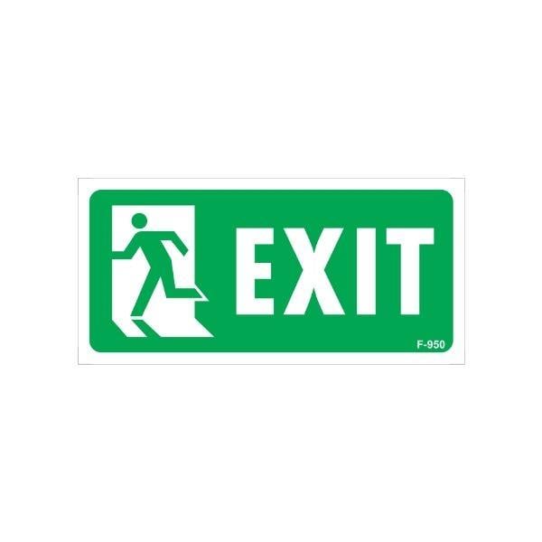 Exıt Uyarı Levhası Sol TarafİSG-F950-1225FSExıt Uyarı Levhası Sol  Taraf