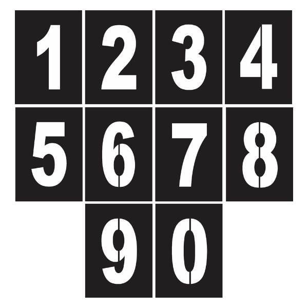 Rakam Boyama ŞablonuSBL-07-001570Rakam Boyama Şablonu