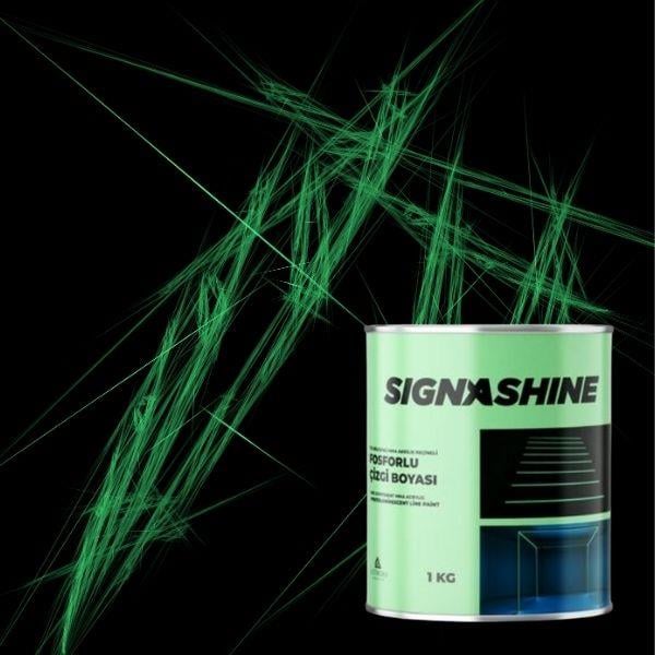 Fosforlu Zemin BoyasıPD 1602 10Fosforlu Yol Çizgi Boyası