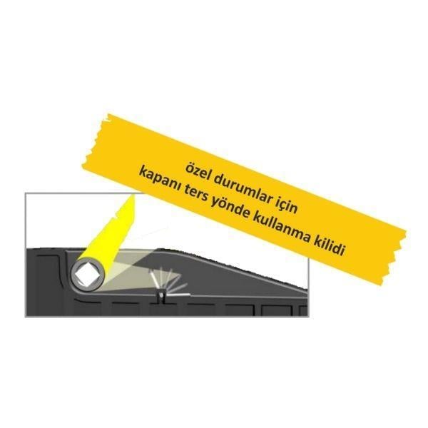 Otopark Kasis Kapanı 2 MetreHYL12290 UB-12291 UB K- 2MOtopark Kasis Kapanı 2 Metre Set