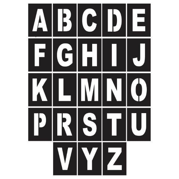 Otopark Harf Boyama ŞablonuSBL-07-001575Harf Boyama Şablonu