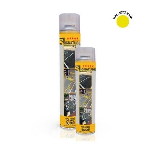 Signatekma Beyaz Yol Çizgi Boyası 25 kgHTSGNTBS 1023-500Signatube Sprey Sarı Çizgi Boyası 500 ml