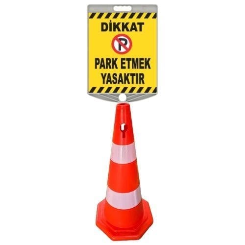Dikkat Park Etmek Yasaktır Levhalı Duba702808R2ECO - LEZT945 01Dikkat Park Etmek Yasaktır Levhalı Duba