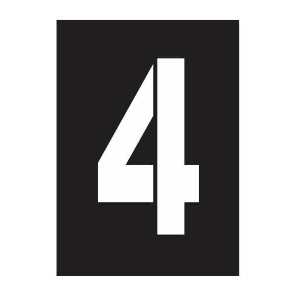 Otopark Numaralandırma Şablonu ve Sprey Boya SetiSBL-07-001572Rakam Boyama Şablonu ve 750 ml. Sprey Boya Seti