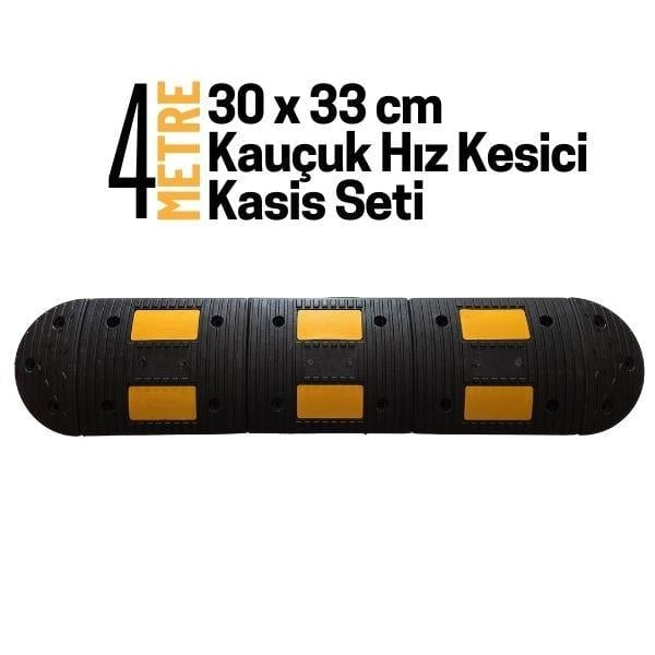 30x33 cm Kauçuk Hız Kesici Kasis Seti 4 MetreHYL3033K-44 Metre Kauçuk Hız Kesici Kasis Seti 30x33 cm