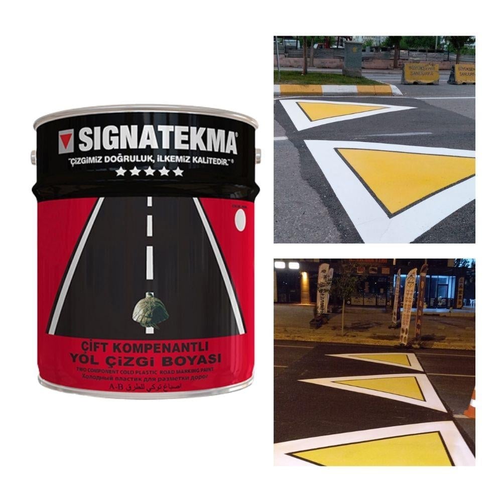 Beyaz Çift Kompenantlı Yol Çizgi Boyası 25 kgMF21 BEYAZBeyaz Çift Komponentli Yol Çizgi Boyası 25 kg